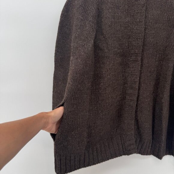 Dolce & Gabbana Brown Alpaca Wool Blend Knit Cardigan Women’s IT 40 (US 4-6) - Picture 2 of 6